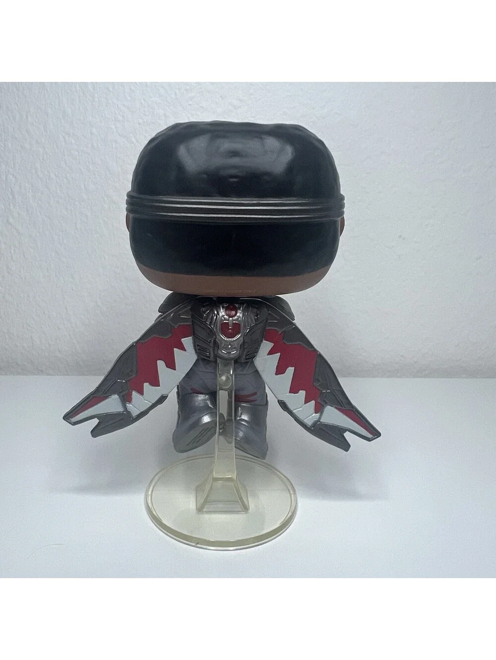 Funko Falcon Marvel Pop! Vinyl Figure Gray Red Black Stand Action Adventure 2016